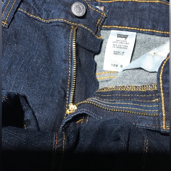 Levi’s 515 Boot Cut Jeans Size 16W NWT Stretch - Picture 4 of 12